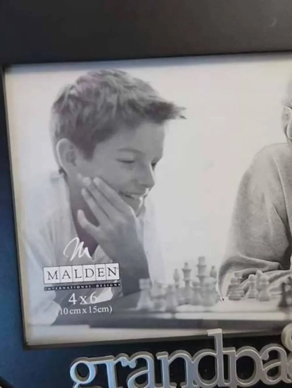New Malden 'grandpa & me' 4x6 Photo Frame